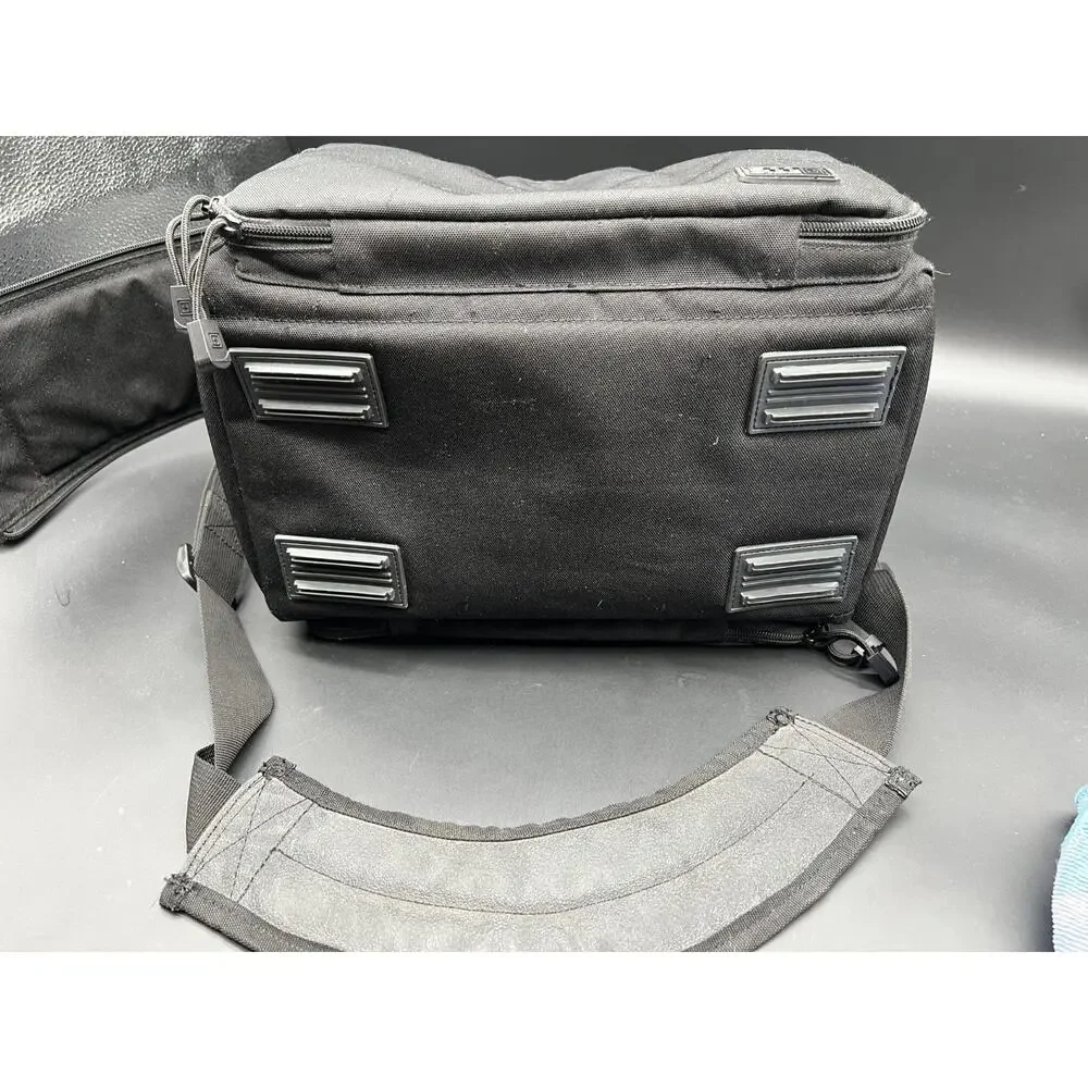 5.11 Tactical Range Bag Black Padded Handgun Gear Organizer Shoulder Carry Case - Picture 5 of 9